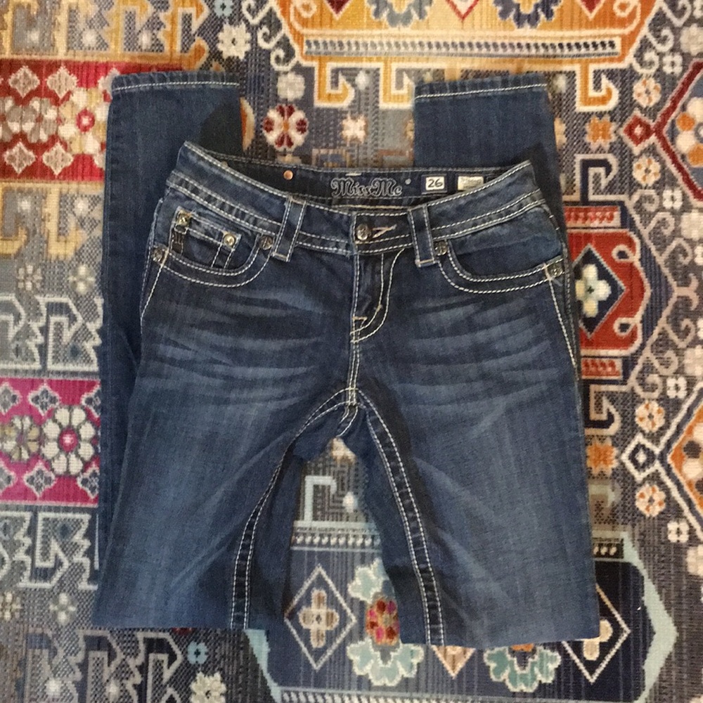 Miss Me skinnies size 26 - Picture 3 of 6